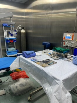 Child eye checkup consultation